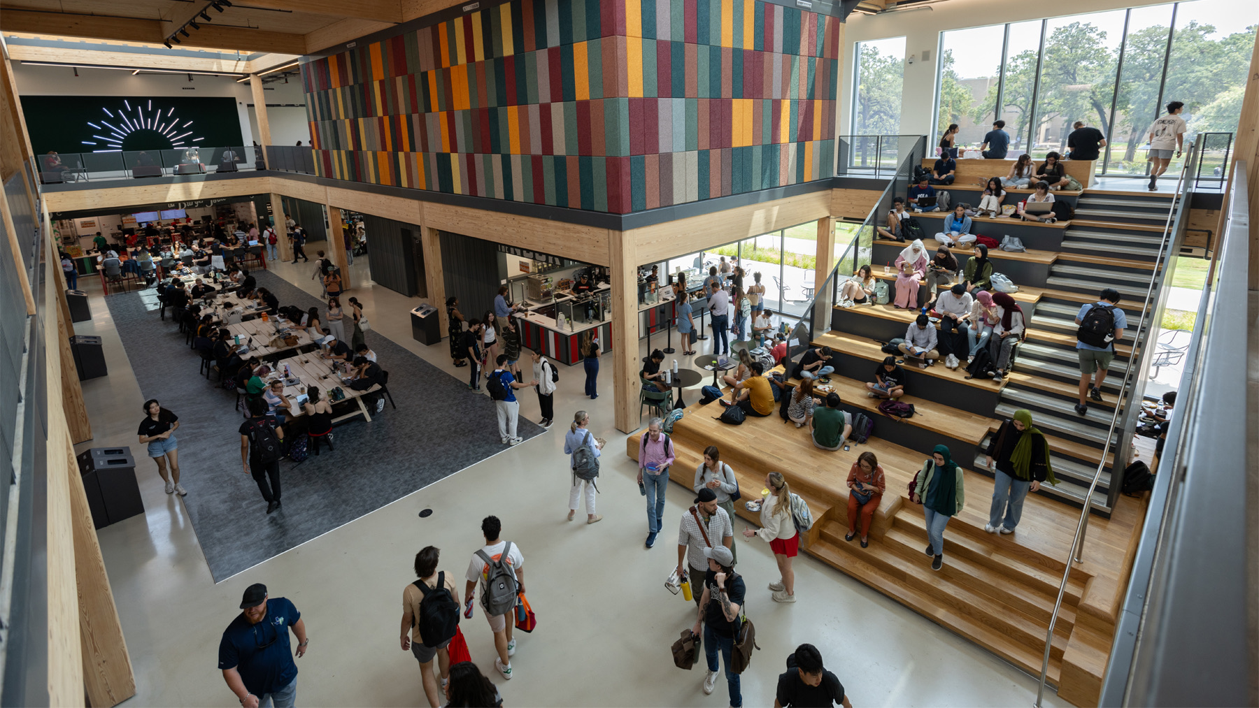 Students at the University of Houston